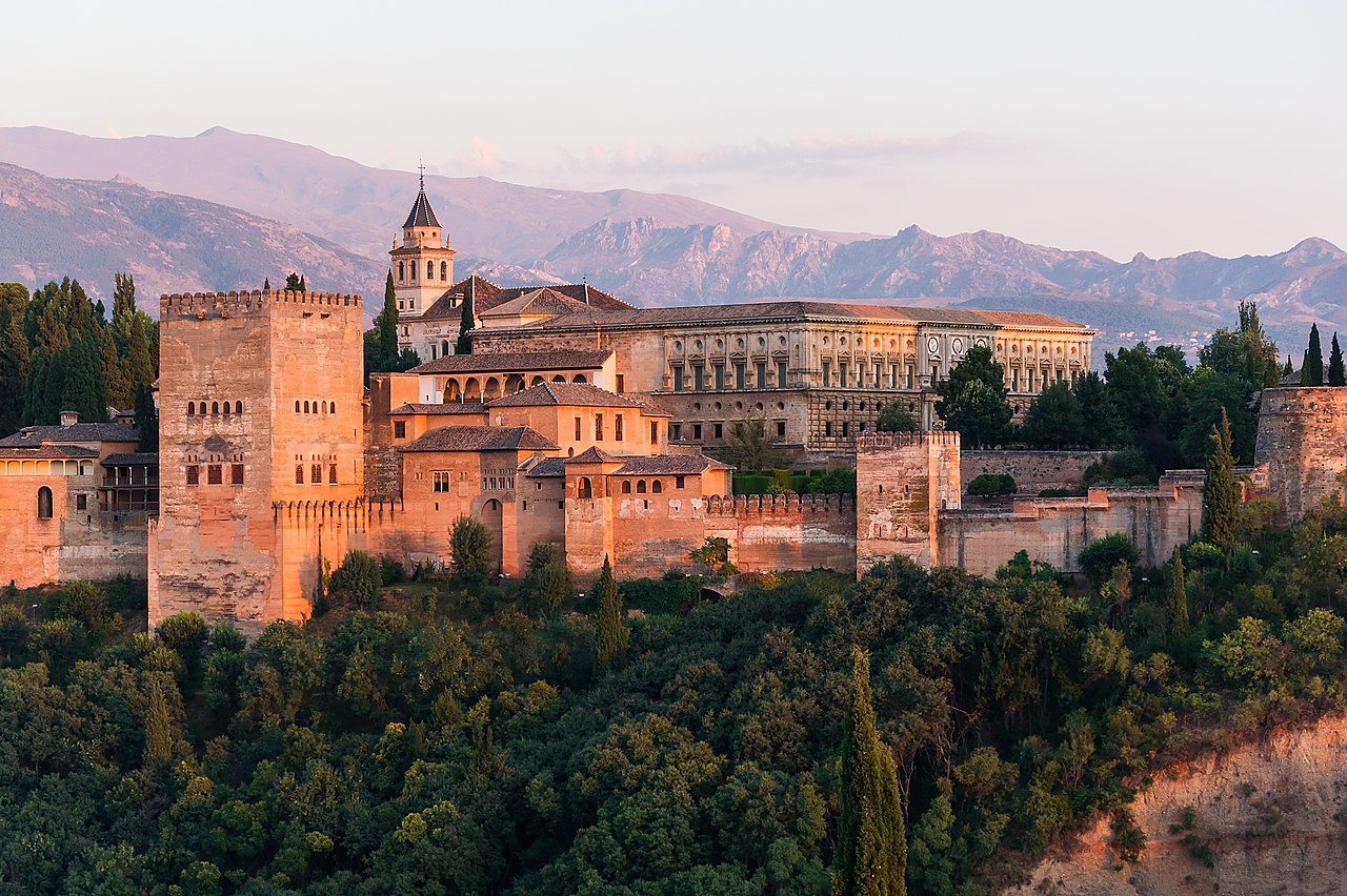 Alhambra in Granada, Spain