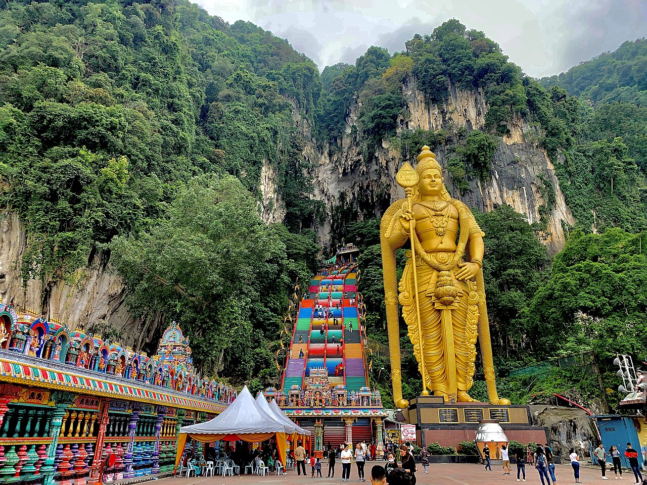 Batu Caves in Gombak, Malaysia