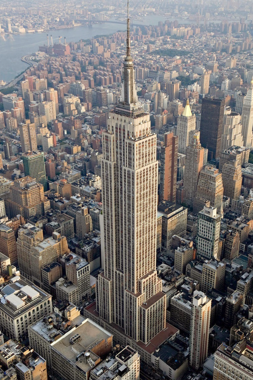 Empire State Building in New York City, United States