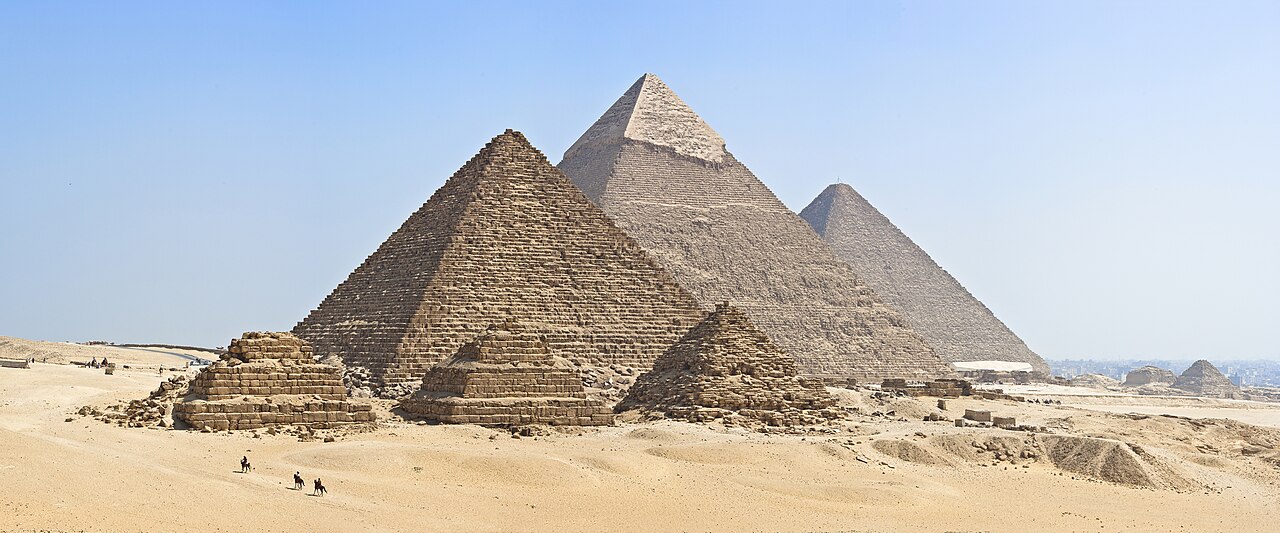 Giza Pyramid Complex in Giza, Egypt