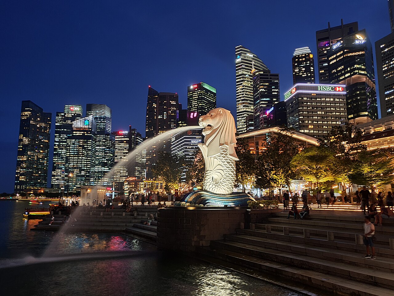 Merlion in Singapore, Singapore