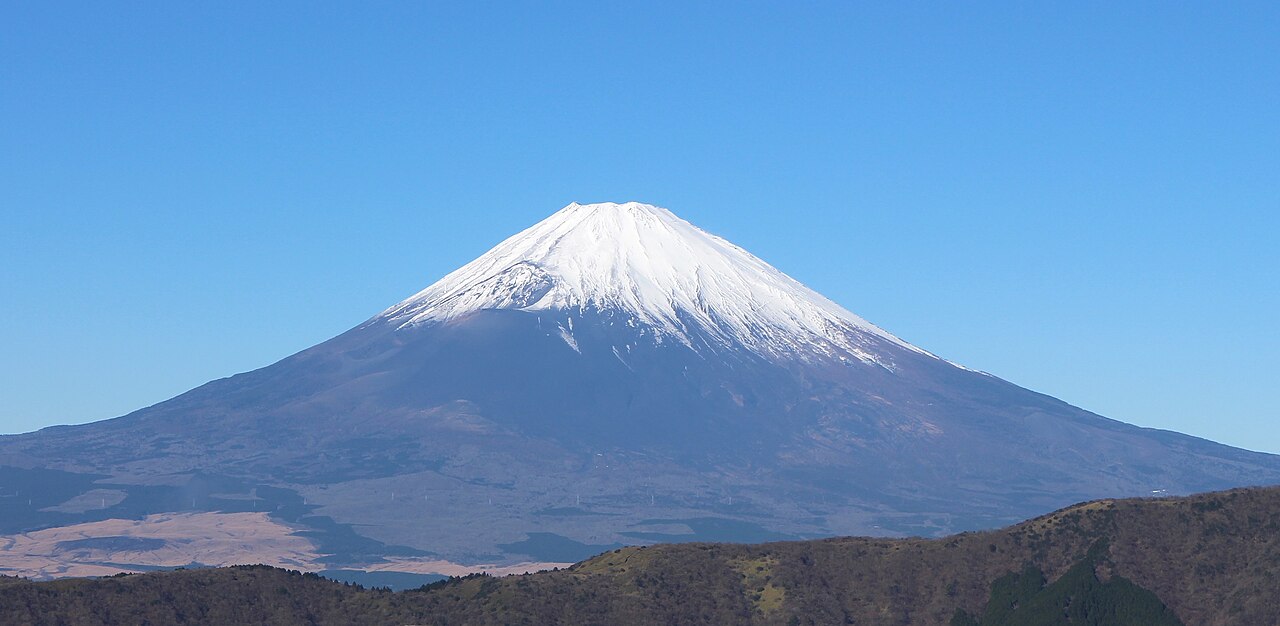 Mount Fuji in Fujiyoshida, Japan