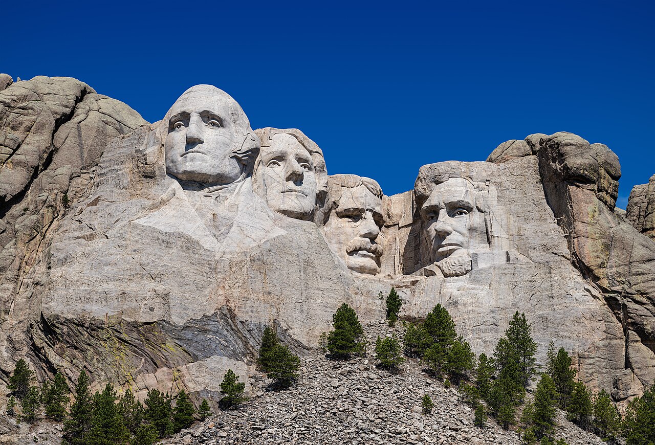 Mount Rushmore in Keystone, United States