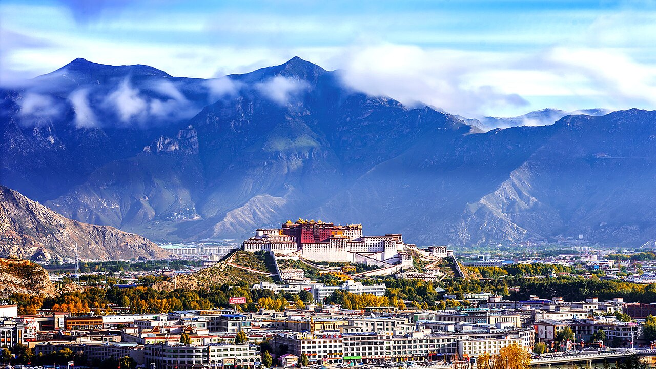 Potala Palace in Lhasa, China