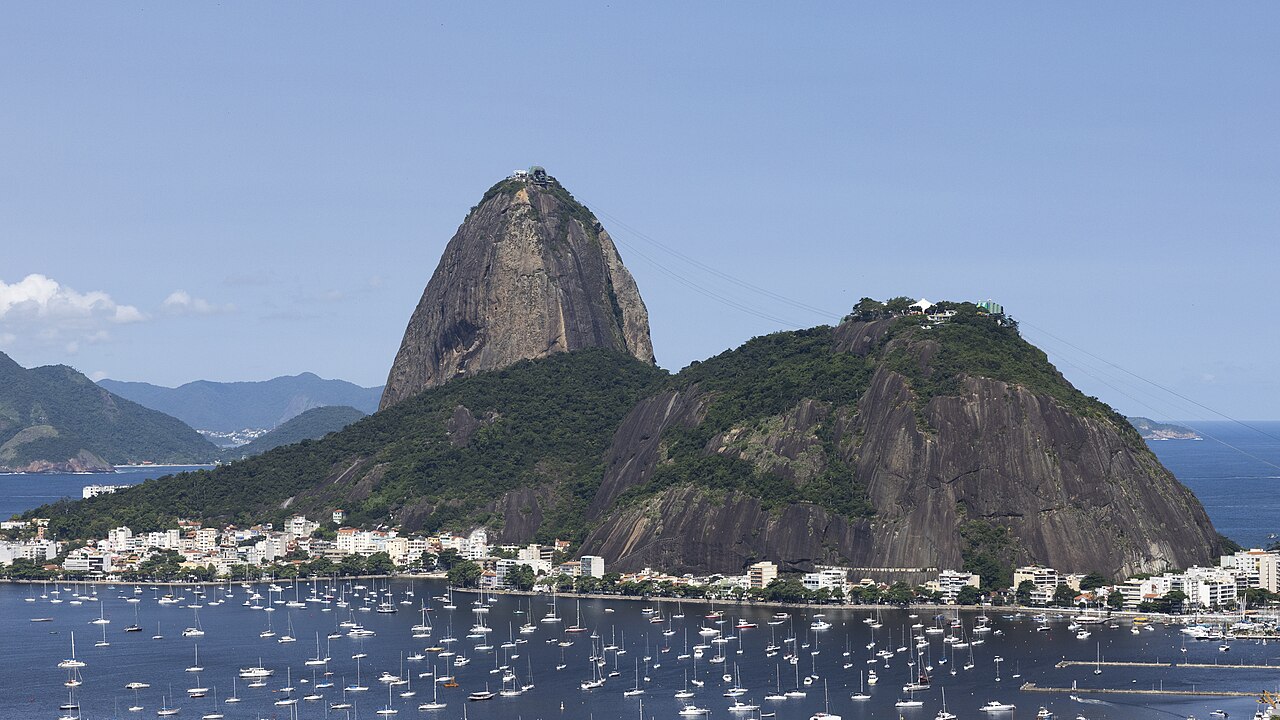 Sugarloaf Mountain in Rio de Janeiro, Brazil