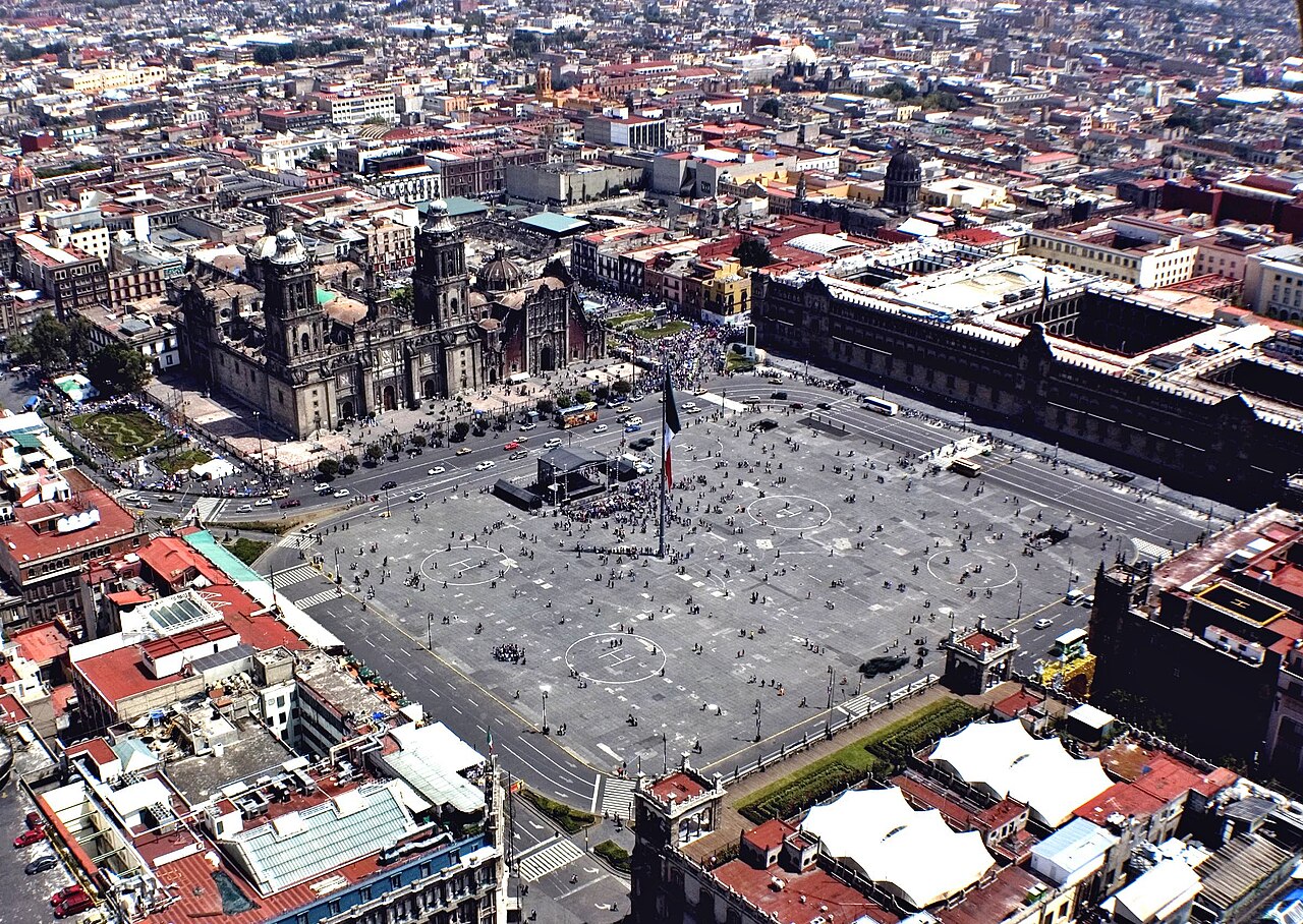 Zocalo in Mexico City, Mexico
